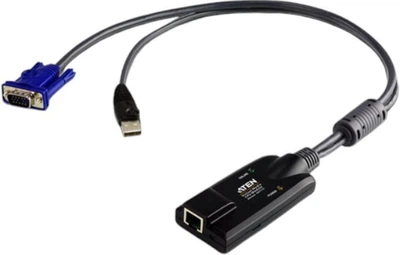 Кабель-адаптер ATEN USB - USB - VGA Virtual Media KVM Black (KA7175)
