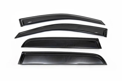 Ветровики на окна (4 шт, HIC) для Toyota Hilux 2006-2015 гг