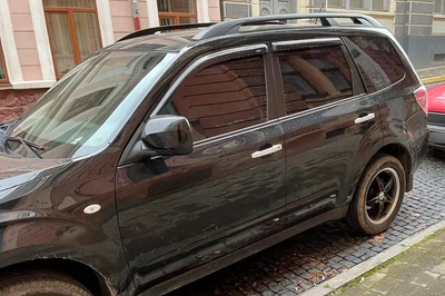 Ветровики на окна (4 шт, HIC) для Subaru Forester 2008-2013 гг