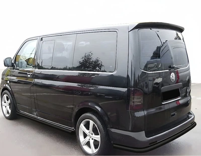 Задняя угловая дуга AK005 Черная (нержавейка) для Volkswagen T5 Multivan 2003–2010 гг
