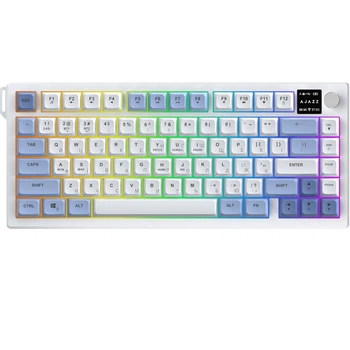 Клавиатура беспроводная Ajazz AF82 Blue/White (AF82-BW)