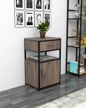 Тумба с ящиком в стиле лофт EcoLoft Мирена DSP-1516-8