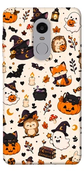 Чехол для Xiaomi Redmi Note 4X с принтом Cute halloween