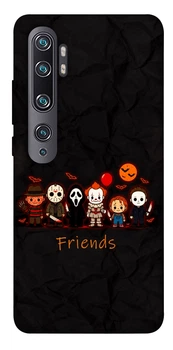 Чехол для Xiaomi Mi Note 10 с принтом Scarry friends