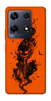Чехол для Infinix Note 30 Pro NFC с принтом Orange fog pumpkin