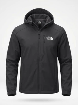 Чоловіча куртка вітрівка Softshell на флісі M сіра 5503494s2