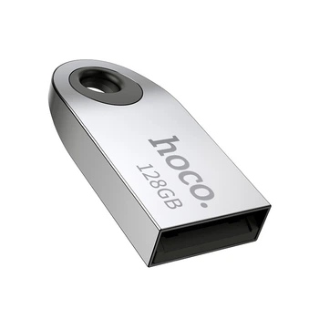 Флеш пам'ять 128GB HOCO UD9 Insightful Smart Mini Car Music Silver