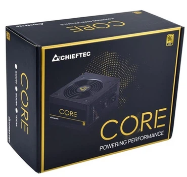 БЖ для ПК Chieftec Core 500W (BBS-500S) / 80+ Gold /