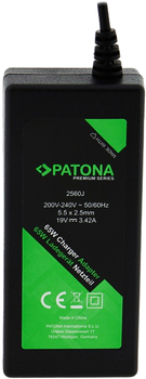 Zasilacz ładowarka do laptopa PATONA Premium 65W do Acer Travelmate Aspire 1200 1410 1690 (4055655207102)
