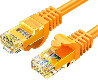 Патч-корд Choseal QS2668CT15J Cat 6a UTP 10 Гбіт/с 15 м Помаранчевий
