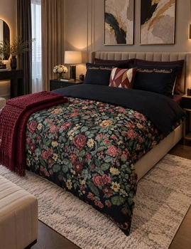 Комплект постільної білизни євро SAREV embroidered 200×220 см, фланель TC303376403