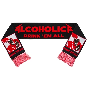 Шарф Alcoholica "Drink'em All"