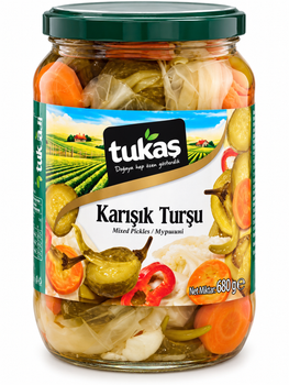Мариновані овочі Tukas Karisik Tursu 680г