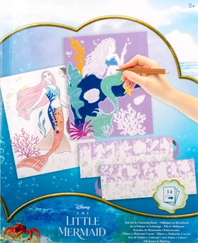 Розмальовка Canenco Disney Little Mermaid 24 картинки TLM23351 (8719668007895)
