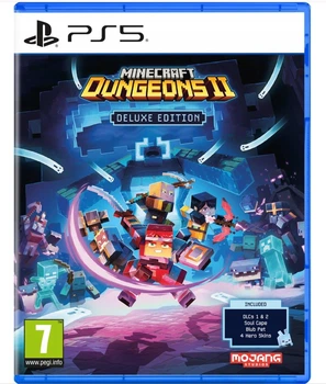 Диск для PlayStation 5 - Minecraft Dungeons II Deluxe Edition, українські субтитри