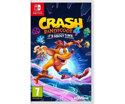 Картридж для Nintendo Switch - Crash Bandicoot 4 It's About Time, русские субтитры