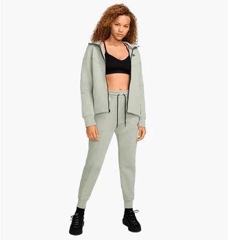 Спортивный костюм женской Nike Sportswear Tech Fleece Windrunner Grey XS Серый FB8338-370__FB8330-370