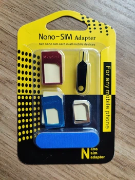 Адаптер Sim-карты Nano SIM на Micro SIM, Nano SIM на SIM, Micro SIM на SIM