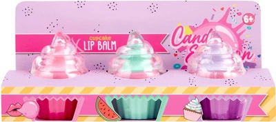 Zestaw balsamów do ust Create it! Cukierkowe babeczki 3 szt. 848004 (8719668026728)