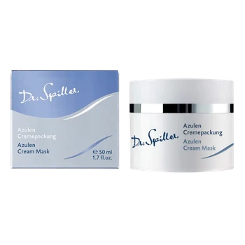Dr. Spiller Azulen Cream Mask — заспокійлива крем-маска для чутливої шкіри з азуленом, 50 мл