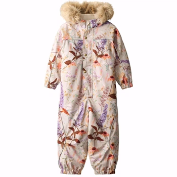 Зимний термокомбинезон Molo Polaris Fur Meadow Mist, цвет розовый, размер 110 (263.5W26N205.9778)