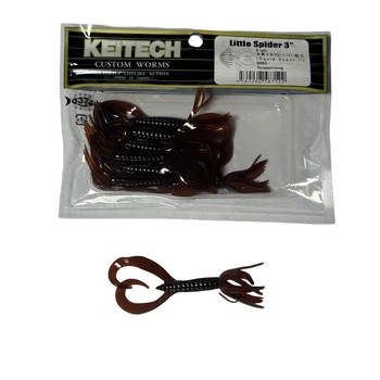 Силікон Keitech Little Spider 3" #008 Scuppernong (8 шт/уп),1551.04.19