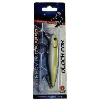 Воблер Black Fox Greedy Guts 88SP 88mm 11.6g 0.8-1.0m #29, 30.41.22569