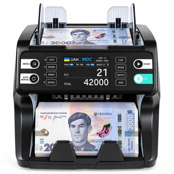 Счетчик Валют BCASH BS-900 NEW VERSION 2026 Сортировщик Банкнот с ADD/BATCH с Детекцией 2CIS и режимом Фасовки