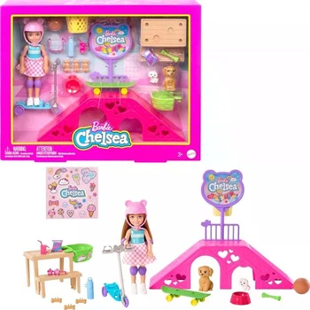 Ігровий набір Барбі Челсі Скейтпарк Barbie Chelsea Skate Park (HJY35)