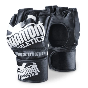 Перчатки для ММА Phantom искусственная кожа L/XL черные