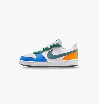 Кроссовки детские Nike Court Borough Low Recraft White/Turquoise 38.5 DV5456-140