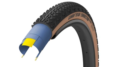 Покрышка Goodyear Connector 700x40 бескамерная черно-бежевая