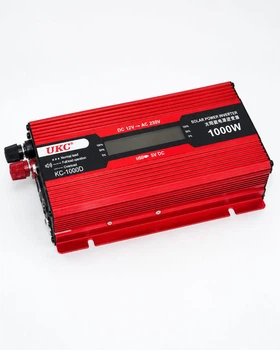 Преобразователь 12V-220V 1000W Инвертор напряжения с LCD дисплеем