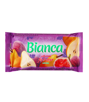 Мыло туалетное косметическое Bianca с ароматом инжира и груши 140 г (4823107602436)