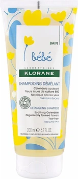 Szampon dla dzieci Klorane dla łatwiejszego rozczesywania 200 ml (3282770206418)