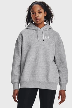 Худи женское Under Armour Icon Fleece Os Hoodie 1379495-012 SM Серое