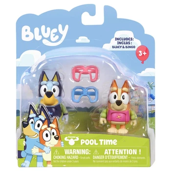 Набор фигурок Bluey Время в бассейне (125397)