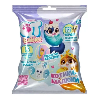 Ігровий набір-сюрприз QT Babies Котики-Малюки 450018