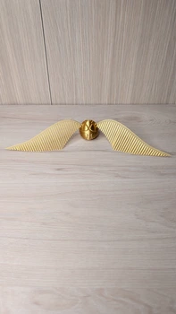 Колекційна фігурка Золотий Снітч з Гаррі Поттера (Harry Potter Golden Snitch) надрукавана на 3D принтері