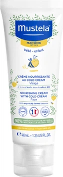 Krem do twarzy Mustela Baby Cold odżywczy 40 ml (3504105044640)