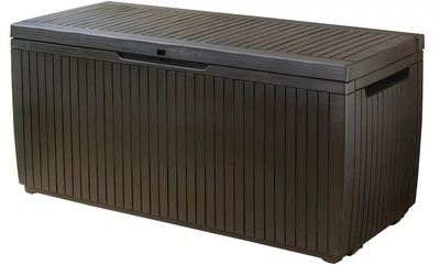 Ящик скриня для саду Keter Springwood Storagе Box 305 л коричневий 230406
