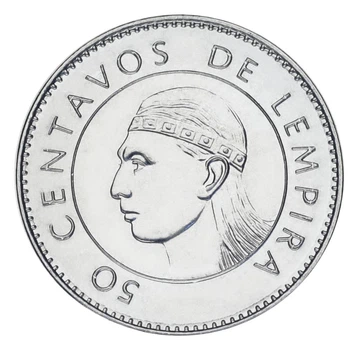 Монета Гондурас 50 сентаво 2007 UNC