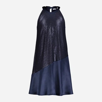 Детское праздничное платье для девочки Calvin Klein 606571117 134 см Синее (1159849369)