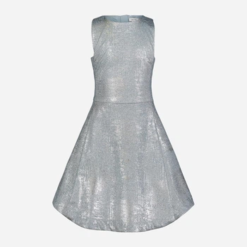 Детское праздничное платье для девочки Calvin Klein 600657196 134 см Голубое (1159850682)