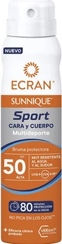 Spray przeciwsłoneczny Ecran Sunnique Sport SPF 50 75 ml (8411135010710)
