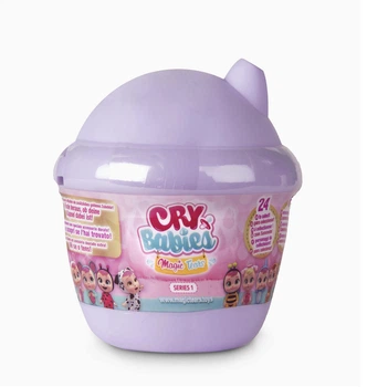 Мини куклы плаксы Cry Babies magic tears фиолетовая