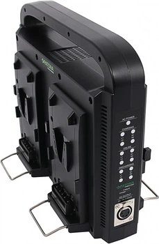 Зарядний пристрій PATONA для акумуляторів V-Mount з кабелем XLR (4055655228459)