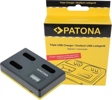 Зарядний пристрій PATONA для Sony NP-BX1 (4055655232494)
