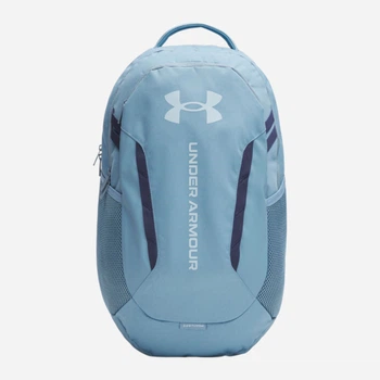Рюкзак спортивный 29 л водонепроницаемый Under Armour Hustle 6.0 Backpack 29L 1384672-418 Синий (198632610527)