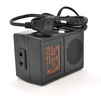 Перетворювач напруги трансформаторний 450W Input 220 V/Output 110V + універсальна розетка (UG-16802)